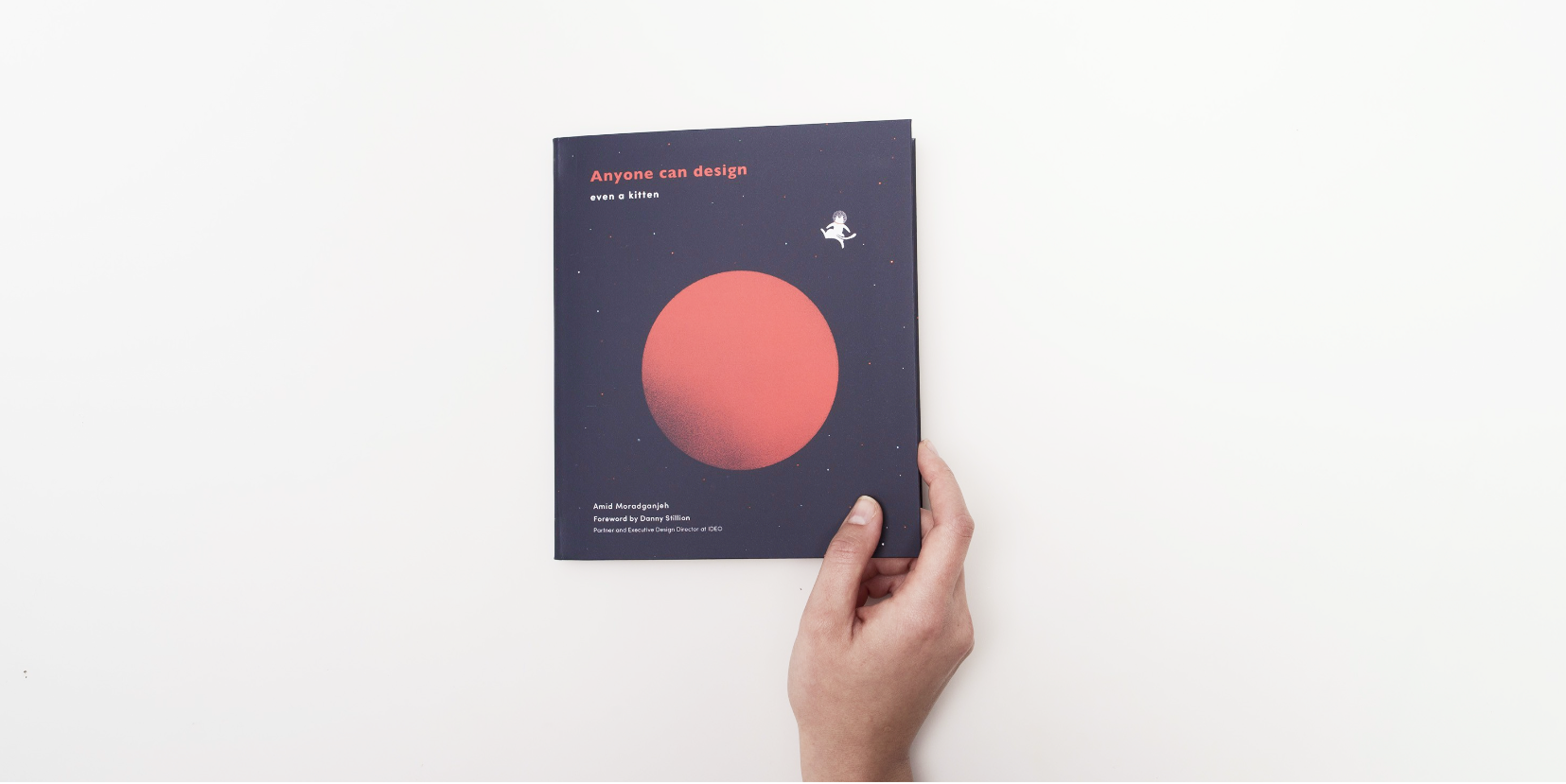 Anyone Can Design, even a kitten - book cover